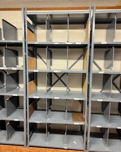 lot 5188 image: Adjustable Steel Shelving Unit