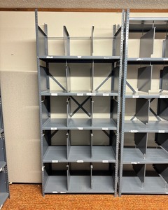 lot 5187 image: Adjustable Steel Shelving Unit
