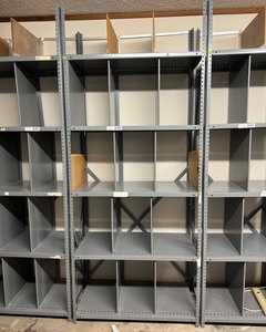 lot 5177 image: Steel Shelving