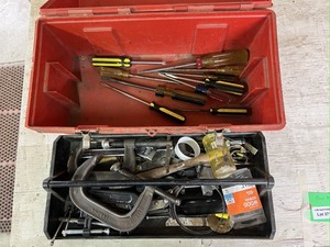lot 4341 image: Tools and tool box