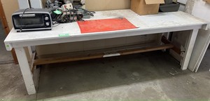 lot 6306 image: Tablework bench