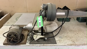 lot 4309 image: Blowerelectric motorlamp