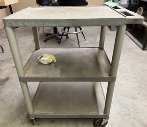 lot 3351 image: Resin material cart