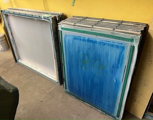 lot 2372 image: Screen Printing Frames