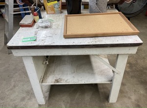 lot 6359 image: Wooden Work Bench