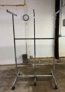 lot 3238 image: Clothing or garment rack