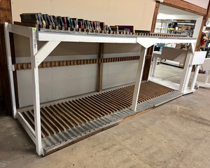 lot 2263 image: Organizing Wood Rack