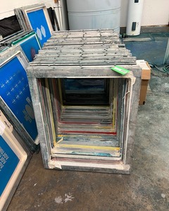 lot 2298 image: Aluminum Screen Printing Frames