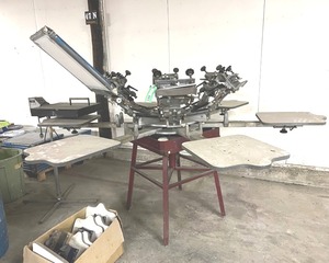 lot 1015 image: National Carousel T-Shirt Press and Flash Heater