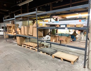 lot 3419 image: Pallet Racking
