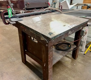 lot 2290 image: Custom Screen Press Machine