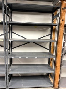 lot 5213 image: Metal Storage Shelf