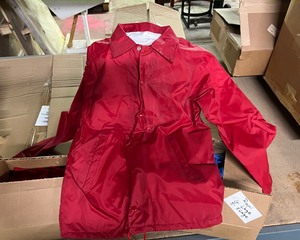 lot 2451 image: Red Raincoats