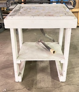 lot 6425 image: Hand made screen printing table