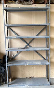 lot 5200 image: Steel shelving