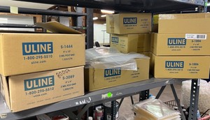 lot 7389 image: Poly packaging bags