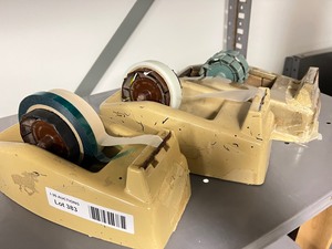 lot 7383 image: Tape dispensers