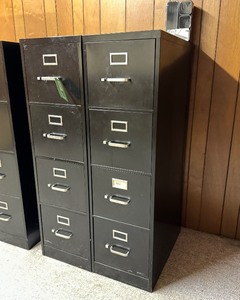 lot 8090 image: Pair of Filing Cabinets