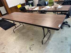 lot 6160 image: Folding Table 8