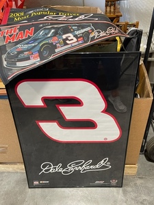 lot 11 image: Dale Earnhardt Poster and Pennants