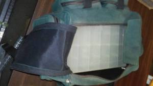 lot 689 image: Soft Side Tackel Box Bag.