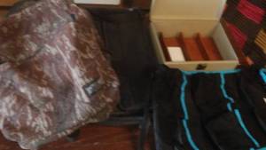 lot 697 image: Computer Bag, Cashbox and more.