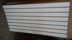 lot 934 image: Anchor Core Slat Wall Panels. (2).