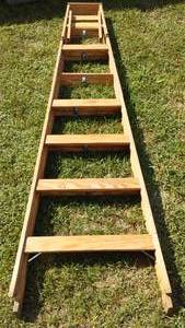 lot 954 image: Wood Ladder, 8 ft.