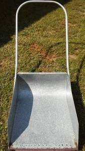 lot 955 image: Galvanized Snow Scoop.