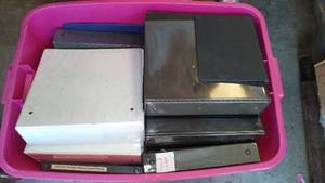 lot 981 image: Binders, Binders, Binders (3 ring).