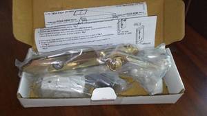 lot 993 image: Patio Door Replacement Lock and Handle.