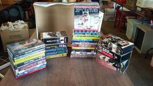 lot 740 image: Classic DVD and VHS.