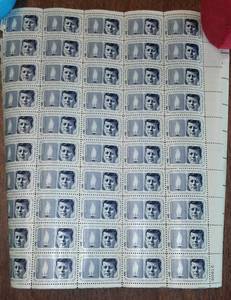 lot 753 image: Vintage 1963 JFK 5 Scent Stamp.