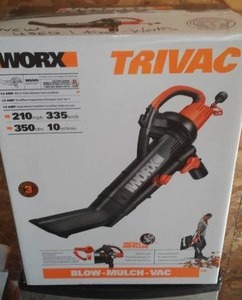 lot 6 image: Worx Blow Mulch vac.