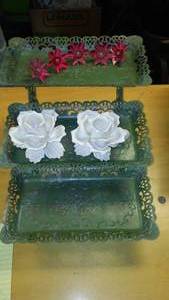 lot 859 image: Vintage Metal Display.