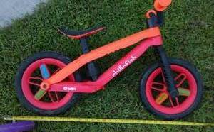 lot 45 image: Child Chillafish Bike, Disney Princess scooter.