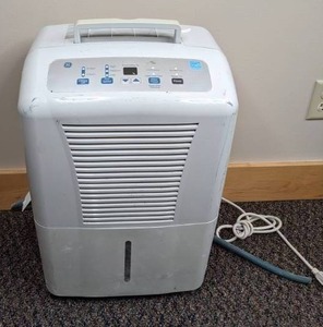 lot 135 image: General Electrics 50-Pint Dehumidifier