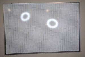 lot 127 image: White Grid Dry Erase Planning Board, 48 in. x 72 in.