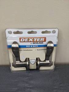 lot 44 image: NEW Dexter by Schlage Bed & Bath Door Handle