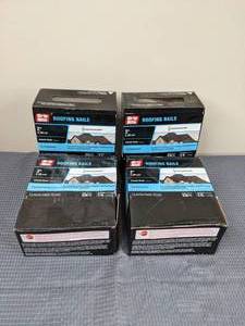 lot 46 image: NEW Grip Rite 2 Roofing Nails - 4 Boxes