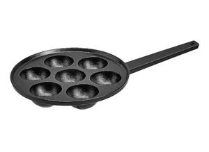 lot 43A image: Brand New Cast Iron Stuffed Pancake 8 Black Pan