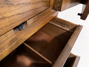 lot 2 image: Artefacts Armoire with 4 Drawers
