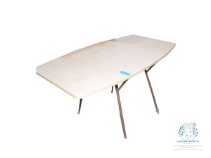 lot 65 image: Vintage 1960s Mid-Century Modern Drop Leaf Table