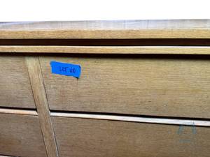 lot 60 image: Vintage Mid Century Kent Coffey - The Fanfare Six Drawer Dresser or Buffet