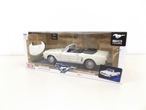 lot 16 image: 118 Scale Die Cast Motor Max Limited Edition (849 of 3000) 1964 12 Ford Mustang