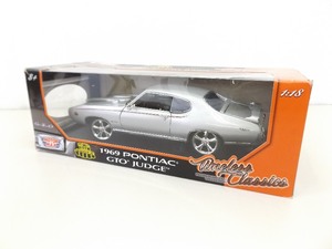 lot 17 image: 118 Scale Die Cast Motor Max 1969 Pontiac GTO Judge