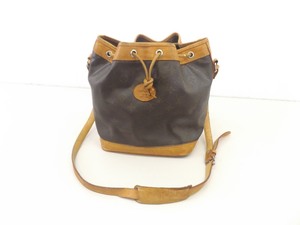 lot 87 image: 100% Authentic Vintage, PERFECT Patina Louis Vuitton Monogram Noe Bucket Bag