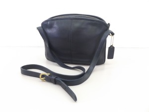 lot 88 image: Authentic Vintage COACH #9976 Dark Navy Anderson Leather Bag
