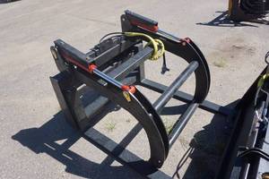 Brand New Made In America Universal Mount Bobcat Skid Loader Skid Steer Heavy Duty Pallet Fork Grapple Attachment