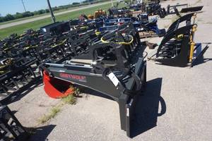 Brand New Made In America Grey Wolf Universal Mount Bobcat Skid Loader Skid Steer Back Hoe Attachment